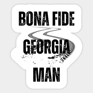 Bona Fide Georgia Man Sticker